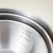 304 Stainless Steel Mixing & Salad Bowl with Measuring Lines — Large Capacity