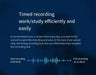 Pen Voice Recorder — 1.44in Colour Screen, Dual Mic, 500mAh, Up to 128GB