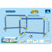 2-Pack Kids Football Goals with Ball — Portable Indoor & Outdoor Training Set