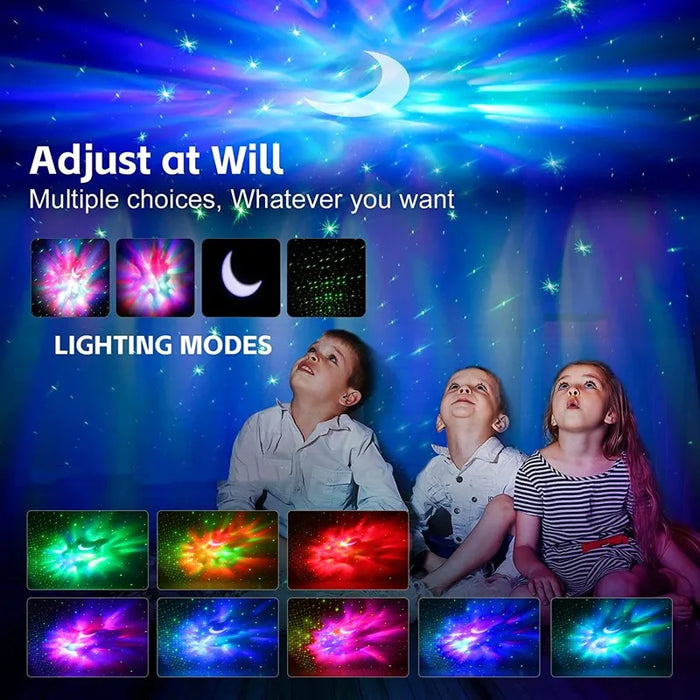 Galaxy - Starry Sky Astronaut Lamp, Night Light Projector and Decorative Luminaires - Ideal Home and Room Decor for Kids and Space Enthusiasts