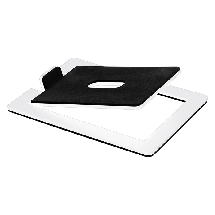 Desktop Speaker Stand — Carbon Steel Shock-Absorbing Base for Improved Sound