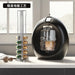 Rotating Metal Coffee Pod Holder — Plated Rack for Nespresso Capsules (Black, Silver, Gold)