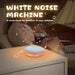 Portable White Noise Machine with LED Breathing Light & 20 Soothing Sounds
