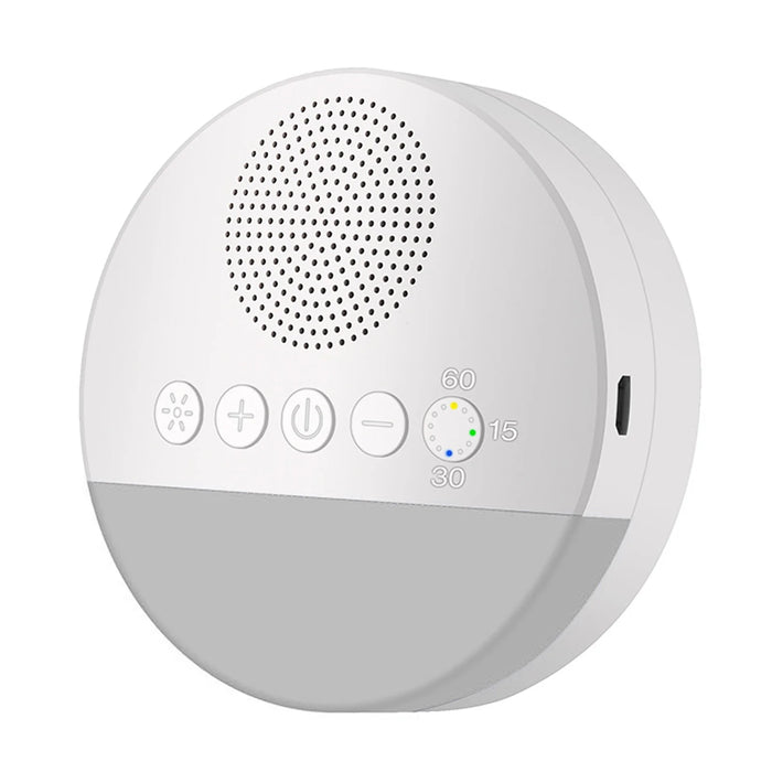 USB Rechargeable Baby White Noise Machine with Night Light & Sleep Timer