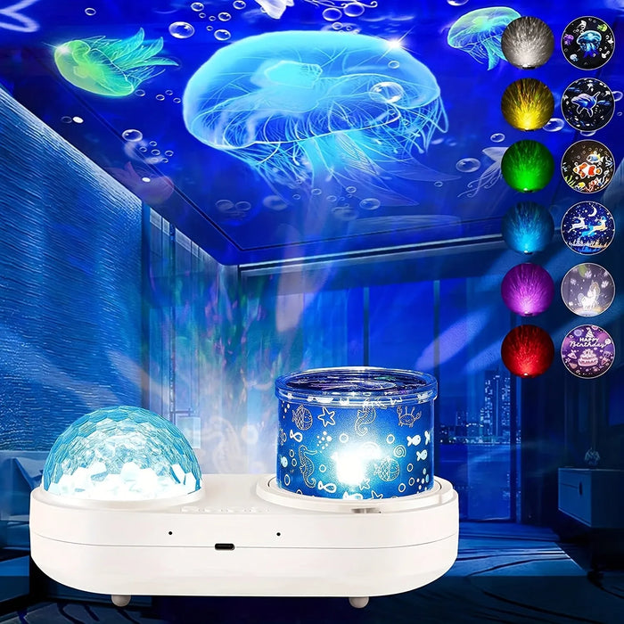 Constellation Galactic - Ocean Starry Projector and Night Light with 360 Degree Rotation - Ideal Children's Gift for Stargazing Experience