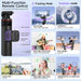C22 AI Face-Tracking Handheld Gimbal Stabiliser — 3‑in‑1 Selfie Stick & Tripod for Smartphones
