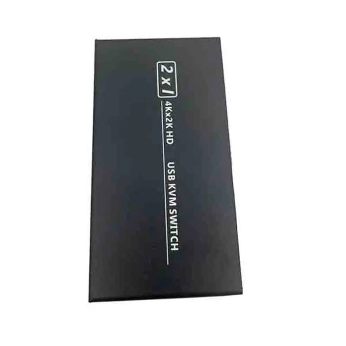4K HDMI KVM Switch — 2-Host USB & HDMI, Share Monitor, Keyboard & Mouse