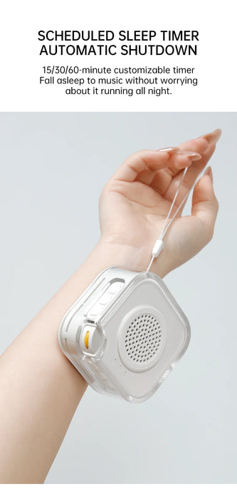 White Noise Sound Machine — 28 Soothing Sounds, 3-Level Night Light & Portable Bluetooth Speaker
