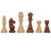 Wooden 32-Piece Chess Set — King 110mm with Leather Board, Gift for Teens & Adults