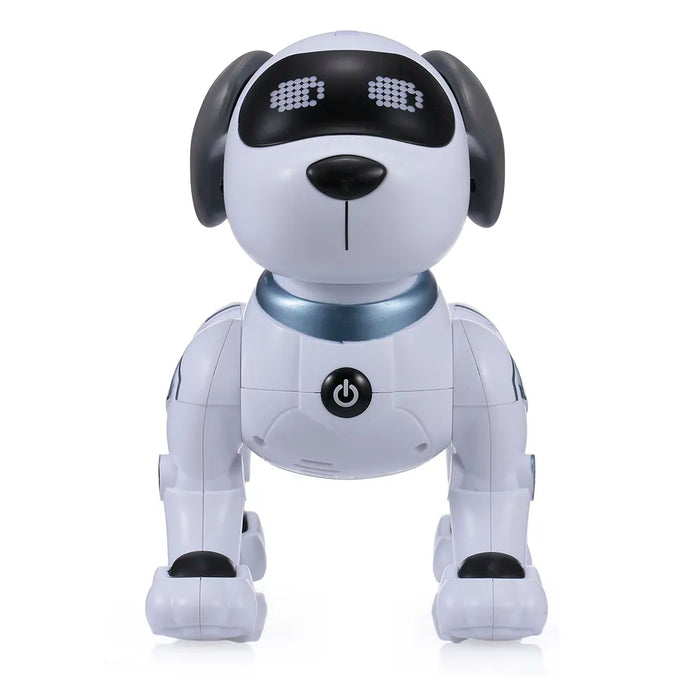 LE NENG TOYS K16A - Electronic Pets Robot Stunt Dog with Voice Command, Programmable, Touch-Sense, Music Song Toy - Perfect Interactive Gift for Kids