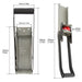 Wall‑Mounted Aluminium Can Crusher — High Leverage for 12oz Cans