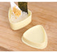Triangle Onigiri Mould – Rice & Vegetable Roll Press, Small or Large, Food‑grade PP (Yellow/White)
