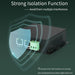 2.5G PoE Splitter 30/60/90W — Wall-mount, Isolated Ports, 10/100/1000/2500 Mbps