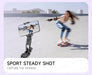 C22 AI Face-Tracking Handheld Gimbal Stabiliser — 3‑in‑1 Selfie Stick & Tripod for Smartphones