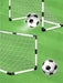 Foldable Children's Football Goal with Pump & Ball – Portable Soccer Set