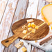 Acacia Wood Cutting Board 16 x 12 in (approx 41 x 31 cm) — Hand‑Carved Charcuterie & Chopping Board