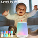 MBZ085 White Noise Machine for Babies — 28 Soothing Sounds, Colour Night Light, Rechargeable
