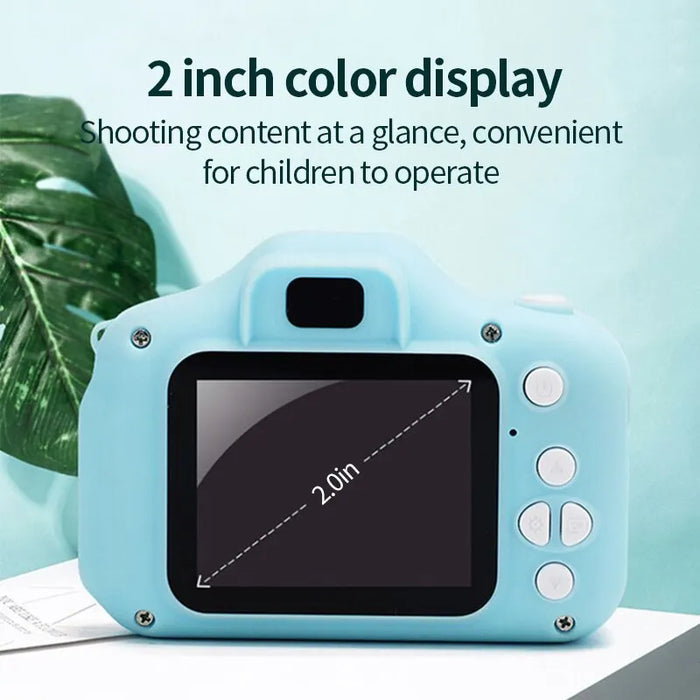 X2 Children - Mini Digital Camera with Picture Taking and Video Recording, Small SLR Toy - Ideal for Young Photographers and Children Learning Photography