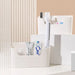 Wall-Mounted Adhesive Storage Rack – Single-Tier PP Organiser for Kitchen & Bathroom
