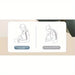 U‑Shape Reading & Gaming Cushion — Crochet Tatting Arm Support for TV, Desk & Travel