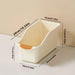 Multi‑Functional Stackable Storage Boxes — Curved Space‑Saving Plastic Organisers (1 or 3, Orange/White)