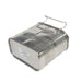 Stainless Steel Cutlery & Chopstick Drainer – 2-Compartment Utensil Holder with Hooks
