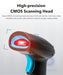 U12 1D/2D Barcode Scanner — Wired, Bluetooth & Wireless for Retail and Logistics