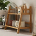 2-Tier Bamboo Spice Rack - Foldable Kitchen Counter & Cupboard Organiser