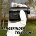 Golf Laser Rangefinder with Slope & Flag Lock — 6x Magnification, Type‑C Recharge (600/1000m)