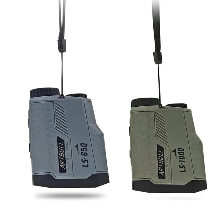 Laser Rangefinder 650m / 1000m — 6x Magnification, Flag‑Lock & Slope Compensation