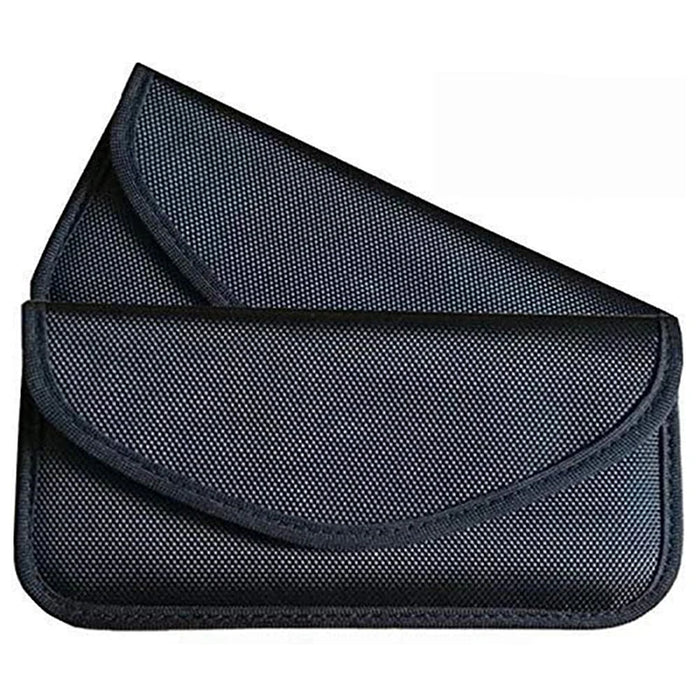 Universal Car Key RFID Signal Blocker Pouch – Faraday Fob Shield (Nylon, Black)