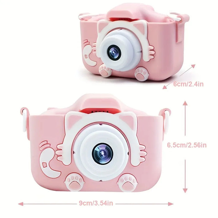 Mini Digital Camera for Kids - Portable Toy Camera with 32GB SD Card, Video Capability - Perfect Birthday Gift for Boys and Girls