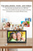 7/10.1-inch Wi‑Fi Calendar Photo Frame — Dementia Clock with Weather & Reminders