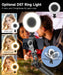 C22 AI Face-Tracking Handheld Gimbal Stabiliser — 3‑in‑1 Selfie Stick & Tripod for Smartphones