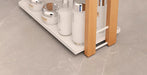 Wooden Countertop Organiser – Cosmetic & Coffee Station Shelf for Vanity