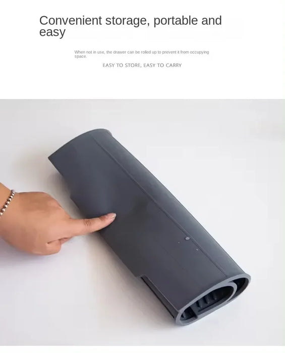 Silicone Drain & Drying Mat – Non‑Slip, Heat‑Resistant Dish Pad