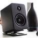 Desktop Speaker Stand — Carbon Steel Shock-Absorbing Base for Improved Sound