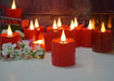 Rechargeable Waterproof LED Tea Lights with Remote Timer — Flameless Home & Wedding Candles