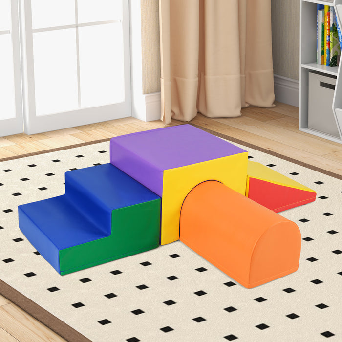 Climb and Crawl Foam Block Play Set for Infant Baby and Toddlers-