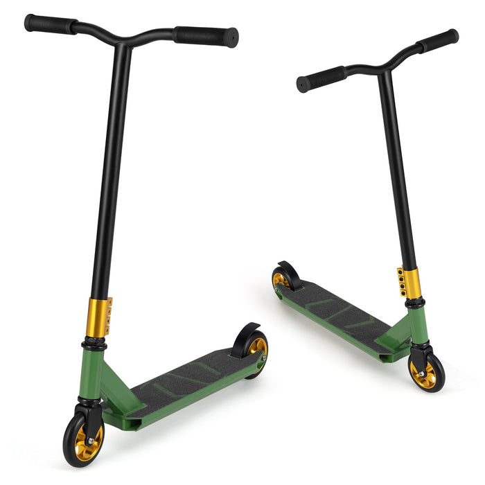 Stunt Scooter Pro Trick Scooter with 2 PU Wheels for Kids-