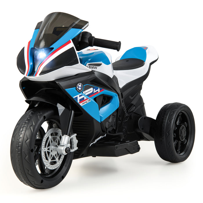 12V Kids Motorcycle Ride-On Toy with Music and Headlight-