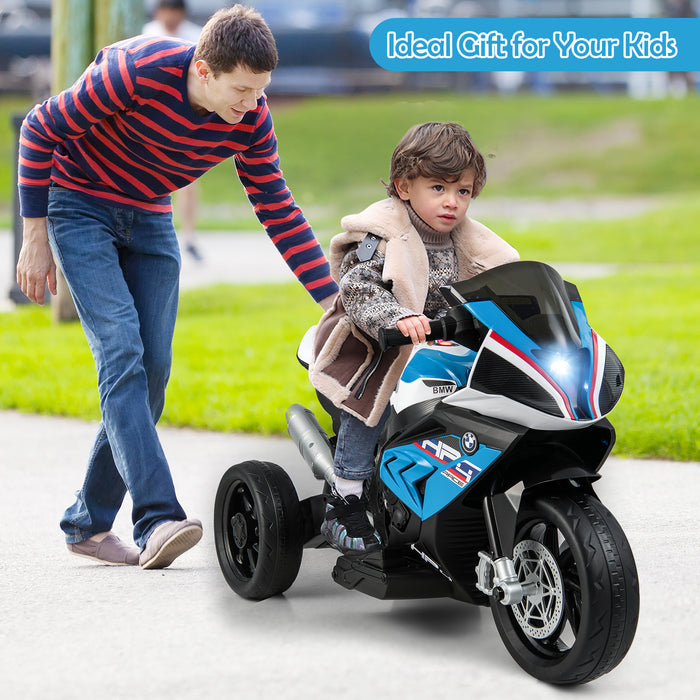 12V Kids Motorcycle Ride-On Toy with Music and Headlight-