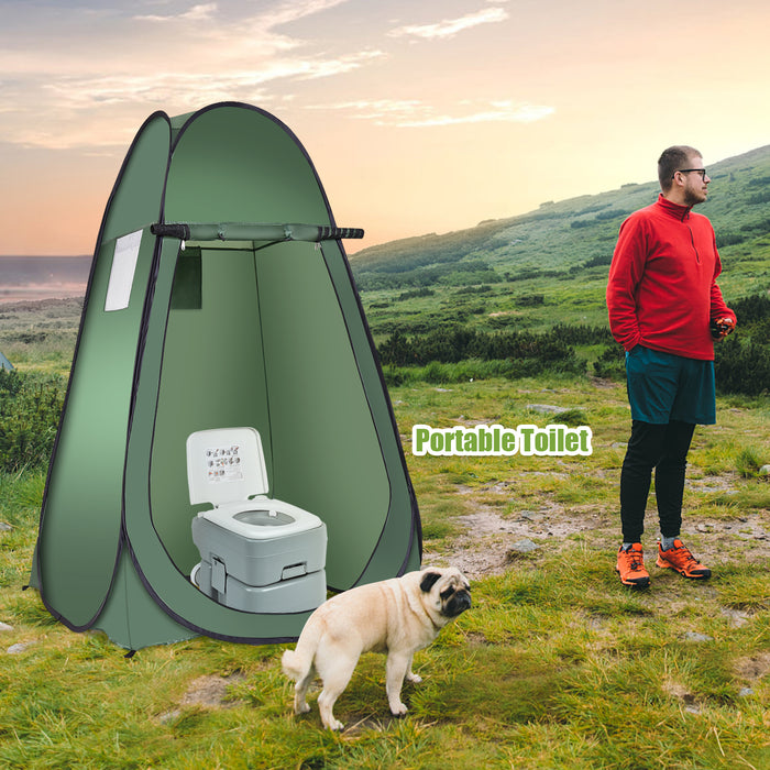 Portable Beach Camping Tent - Toilet Shower Changing Room with Pop Up Feature - Ideal for Private Travel Accommodations