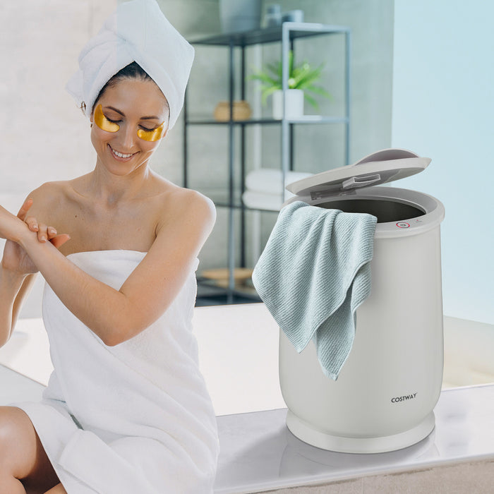 Towel Warmer Bucket Portable Spa Hot Towel Heater-