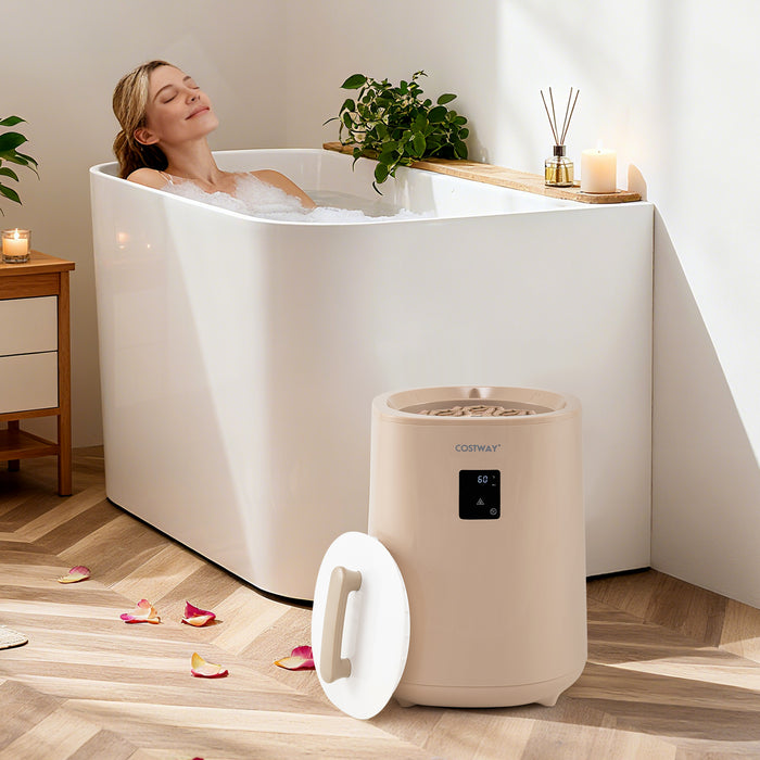 Towel Warmer for Bathroom 18 L Large Portable Hot Towel Bucket-