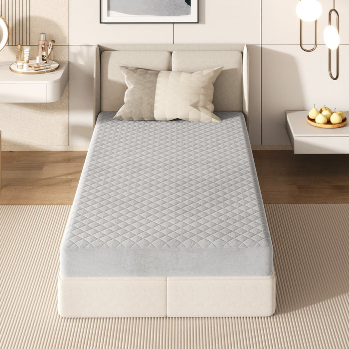 Twin/Queen/ Luxury Super Soft Velvet Mattress Protector-