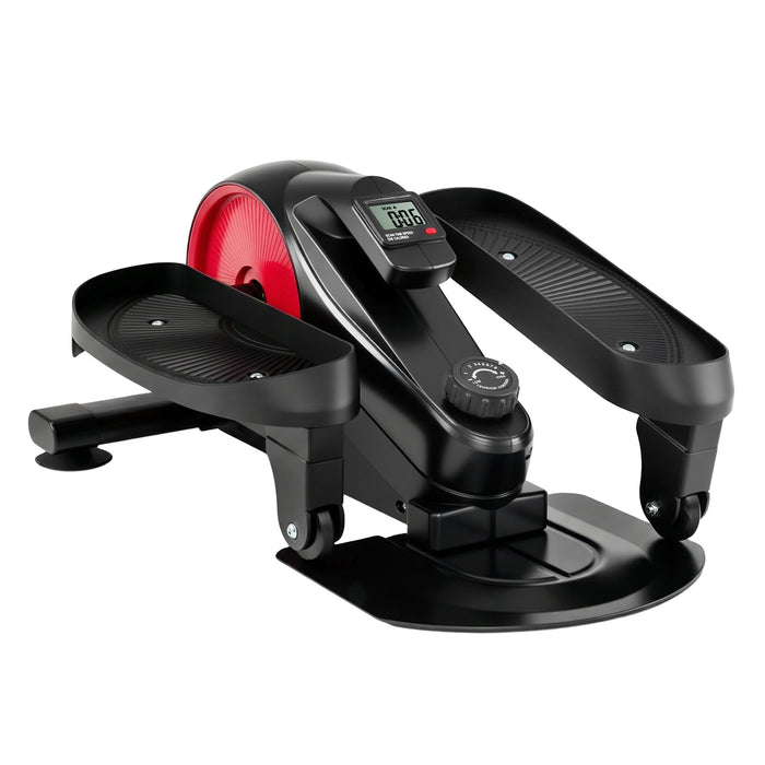 Under Desk Elliptical Pedal Exerciser Adjustable Magnetic Resistance-