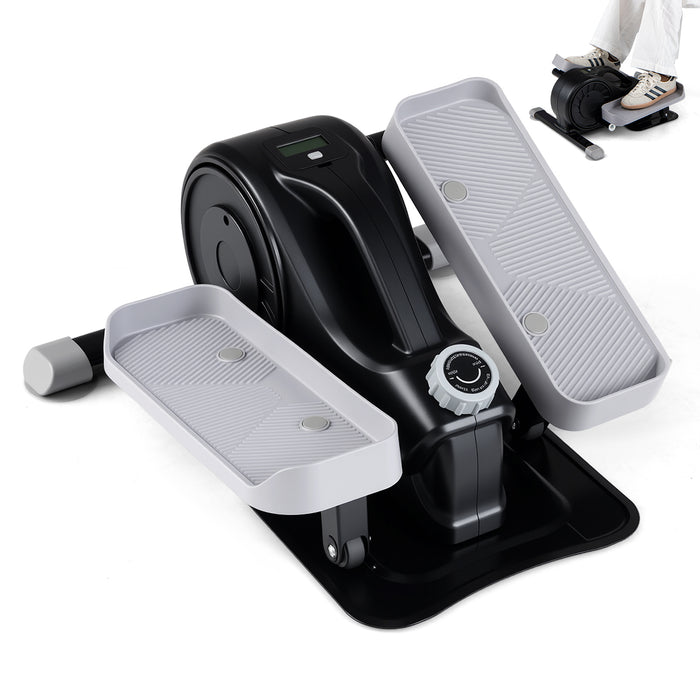Under Desk Elliptical Pedal Exerciser with Forward-