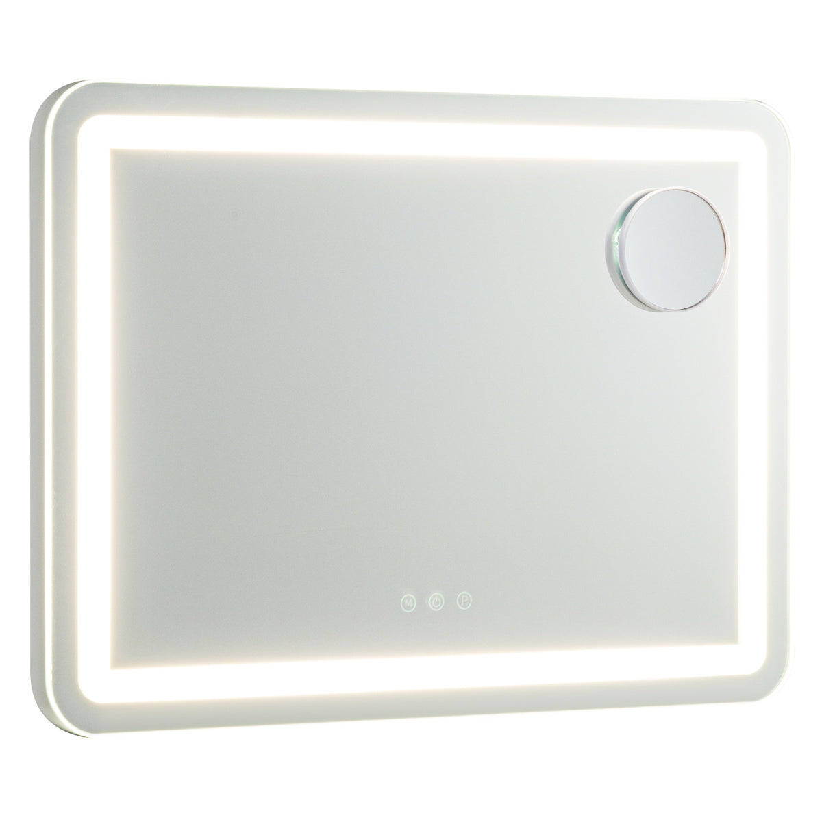 Vanity Mirror with 3 Light Colors and Removable Magnify Mirror for Makeup-