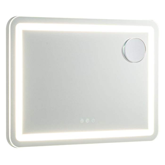 Vanity Mirror with 3 Light Colors and Removable Magnify Mirror for Makeup-